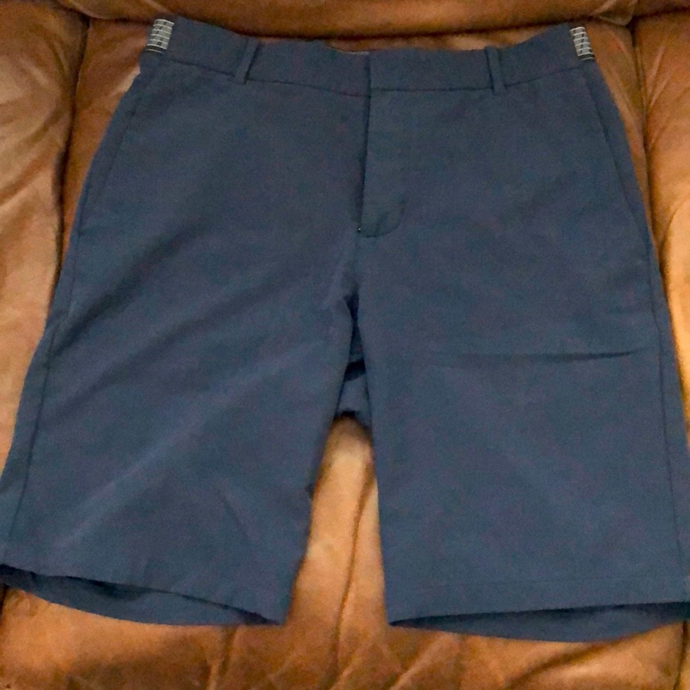 Blue Nike golf shorts